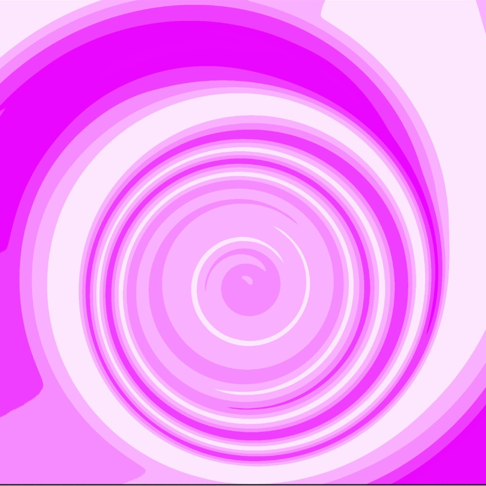 Pink Swirl Picture Painting